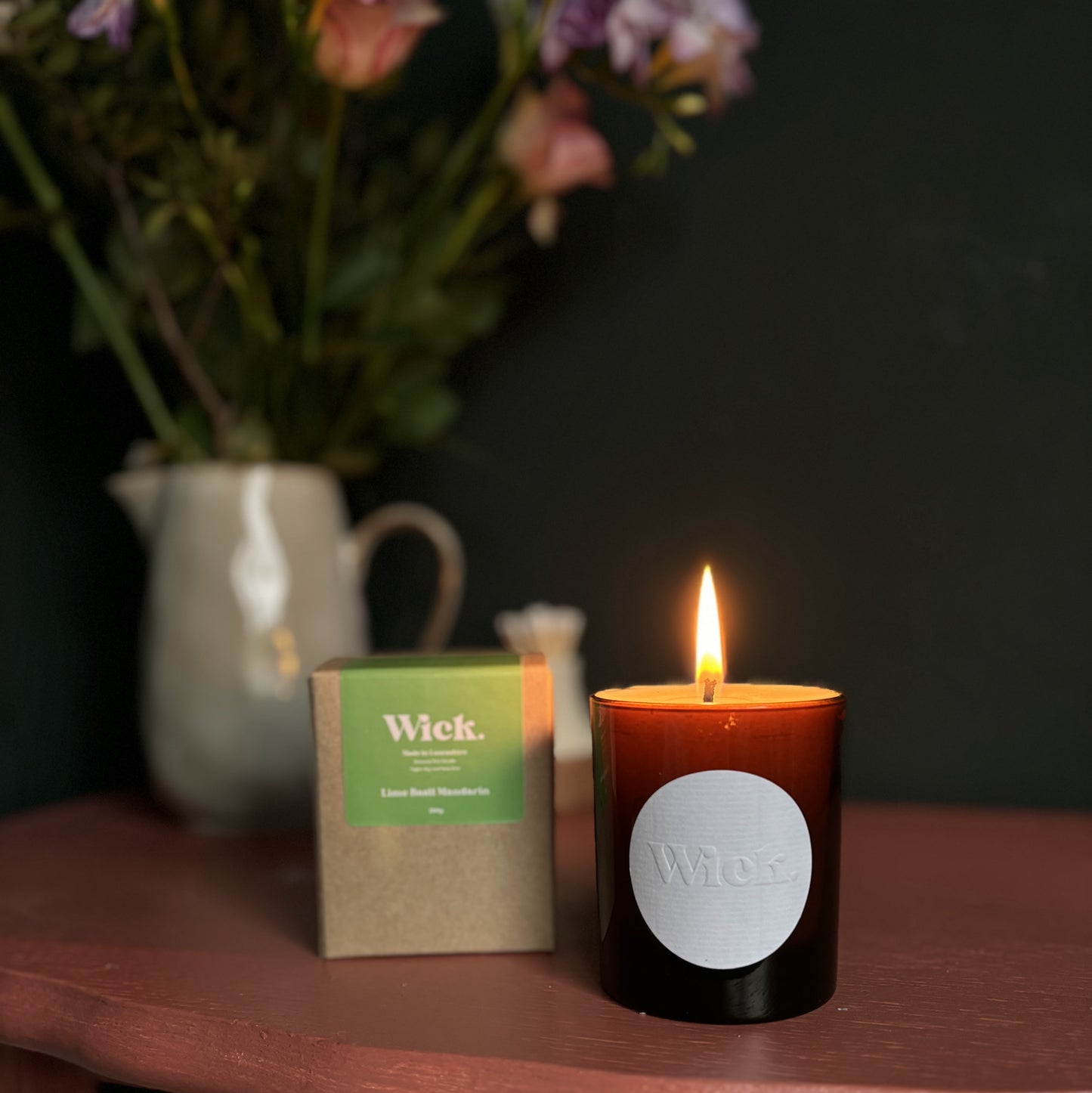 Lime Basil & Mandarin Candle