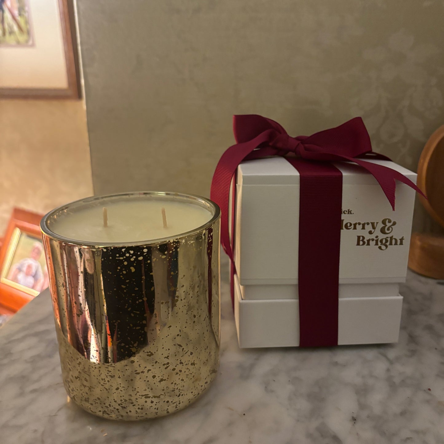 Merry & Bright Essential Oil Candle